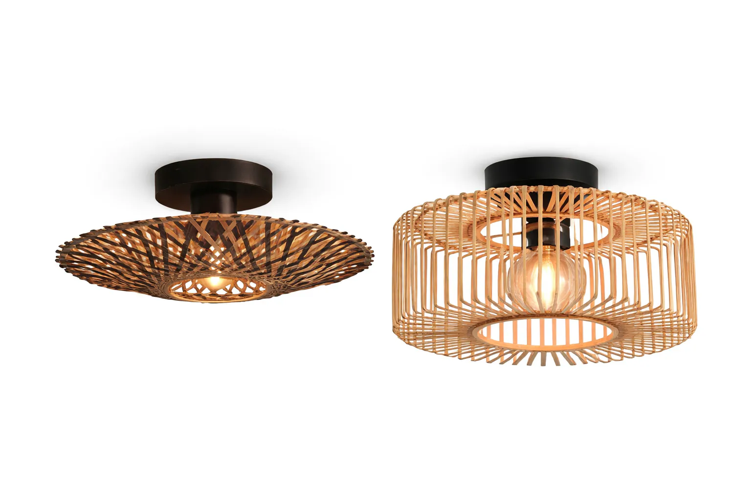 Bamboo Ceiling Lights