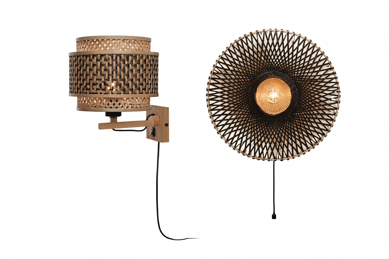 Bamboo Wall Lights