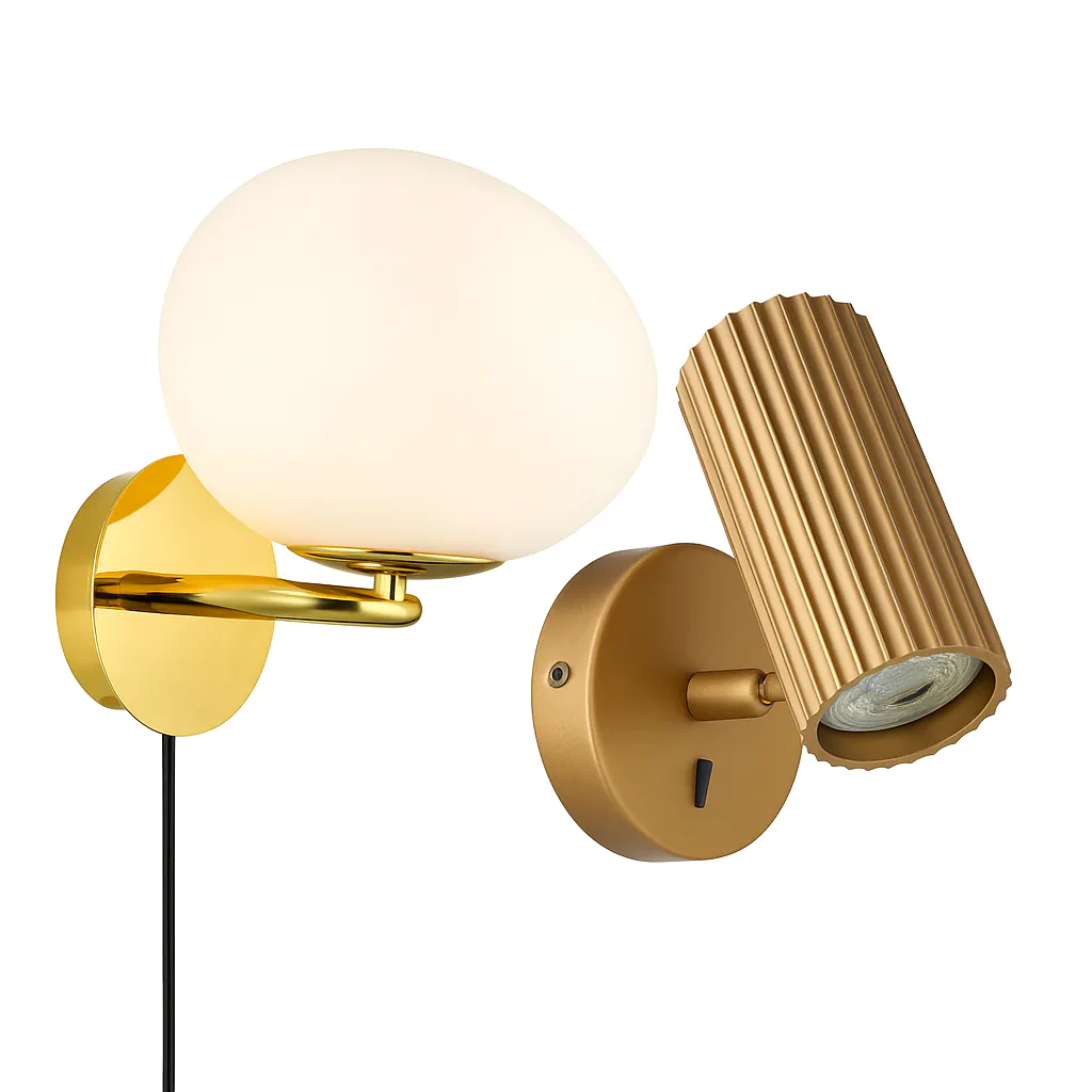 Gold - Brass Design Wall lights