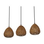Ledvance Decor Paper Drop Paper/Steel Pendant Beige | Suitable for 3X E27