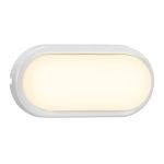 Nordlux Cuba Wall Light White 6.5W 700lm - 830 Warm White | IP54