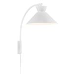 Nordlux Dial Wall Light Metal White | Suitable for 1x E27