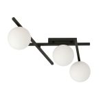 Emibig Ceiling Light Smart Steel Black | Suitable for 3x E14 - Max 10W