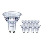 Multipack 10x Philips Corepro LED Spot GU10 PAR16 3.5W 255lm 36D - 827 Extra Warm White | Replaces 35W
