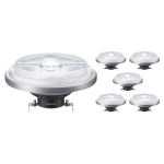 Multipack 6x Philips MASTER LED Spot G53 AR111 14.8W 875lm 45D - 930 Warm White | Best Colour Rendering - Dimmable - Replaces 75W