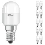 Multipack 10x Ledvance LED Special T26 E14 Tubular Frosted 2.3W 200lm - 827 Extra Warm White | Replaces 20W