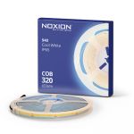 Noxion LED Strip Naga 5 Meter 24V - 320LEDs/m - COB - 8W/m - 940 Cool White | 8mm - IP65 - Best Colour Rendering