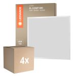 Multipack 4x Ledvance LED Panel Compact Aluminium White 33W 3630lm - 865 Daylight | 60x60cm