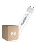 Multipack 8x Osram LED Tube T8 (EM/Mains) Standard Output 5.4W 650lm - 865 Daylight | 44cm - Replaces 15W