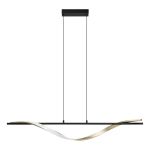 Eglo Pendant Conaprato Steel Brushed Brass, Black 20W 2500lm - 827-840-865 CCT | Dimmable