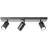 Brilliant Jello Ceiling Light Metal Matt Black 13.5W 1035lm - 830 Warm White | Incl. 3x GU10