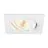 SLV New Tria 68 Spot Aluminium White Square 11W 700lm 38D - 918-930 Dim To Warm | Cutout 68mm - Best Colour Rendering