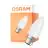 Osram Parathom Classic LED B22d Candle Filament Frosted 4.8W 470lm - 827 Extra Warm White | Dimmable - Replaces 40W