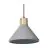 Ledvance Decor Concrete/Steel/Wood Pendant 220 Dark Grey | Suitable for E27