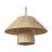 Ledvance Decor Bamboo Paper/Steel Hut 400 Brown | Suitable for E27