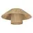 Ledvance Decor Wall and Ceiling Light Bamboo Brown | Suitable for 1x E27