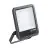 Ledvance LED Floodlight Aluminium Black 100W 14000lm 100D - 830 Warm White | IP66 - Symmetrical