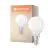 Ledvance Classic LED E14 Pear Frosted 3.4W 470lm - 827 Extra Warm White | Dimmable - Replaces 40W