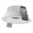 Ledvance LED Spot Adjust Aluminium White 8W 680lm 36D - 930 Warm White | Cutout 83mm - IP20 - Best Colour Rendering - Dimmable