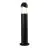 Ansell LED Pedestal Lamp Leo Graphite 12W 940lm - 830-840 CCT | 75cm - IP65