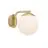 Nordlux Grant Wall Light Metal Brass | Suitable for 1x E14