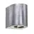 Nordlux Canto 2 Wall Light Steel Silver Up & Down 10.6 W 500lm - 830 Warm White