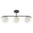 Nordlux Grant Pendant Glass Black | Suitable for 3x E14