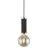 Nordlux Galloway Pendulum Metal Black Brass | Suitable for 1x E27