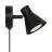 Nordlux Eik Wall Light Metal Black | Suitable for 1x GU10