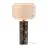 DFTP by Nordlux Table Lamp Takai Marble and Textile Beige | Suitable for 1x E27