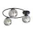 Emibig Ceiling Light Sopra Steel Black | Suitable for 3x E14 - Max 10W