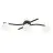 Emibig Ceiling Light Opus Steel Black | Suitable for 3x E14 - Max 10W
