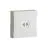 Ecolight Via Led Emergency Lighting Surface White 3.4W | 1H Self-contained Maintained Self-test 