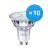 Multipack 10x Philips Corepro LED Spot GU10 PAR16 4W 350lm 36D - 840 Cool White | Replaces 50W