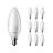 Multipack 10x Philips Corepro LED Candle E14 Frosted 5W 470lm - 827 Extra Warm White | Replaces 40W