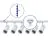 Complete Set 1-Phase Rail 3 Meter White | incl. 6x Spot + GU10 2700K 3W Dimmable + End Cap, Power Connector and I-Connector