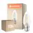 Multipack 10x Ledvance Classic LED B22 Candle Filament Clear 1.8W 250lm - 827 Extra Warm White | Replaces 25W
