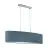 Eglo Pendant Pasteri Steel Satin Nickel | IP20 - Suitable for 2x E27 