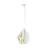 Eglo Pendant Carlton 1 Steel White Gold | IP20 - Suitable for 1x E27 