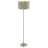 Eglo Floor Lamp Maserlo Steel Satin Nickel | Suitable for E27