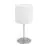Eglo Table Lamp Pasteri Steel Satin Nickel | IP20 - Suitable for 1x E14 