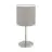 Eglo Table Lamp Pasteri Steel Satin Nickel | IP20 - Suitable for 1x E14 