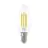 Eglo LED Candle E14 Filament Clear 2.2W 470lm - 830 Warm White | Replaces 40W