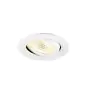 SLV New Tria 68 Spot Aluminium White Round 7.5W 621lm 38D - 930 Warm White | Cutout 68mm -  Best Colour Rendering - Dimmable 