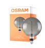 Osram Vintage 1906 LED E27 Globe Filament Smoke 200mm 5W 110lm - 818 Extra Warm White | Replaces 25W