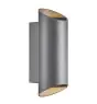 Nordlux Nico Wall Light Aluminium Anthracite Up & Down | IP54 - Suitable for 2x GU10