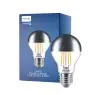Philips Classic LED Bulb E27 Pear Mirror 7.2W 650lm 650lm - 827 Extra Warm White | Dimmable - Replaces 60W