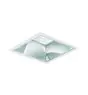 Philips LED Downlight LuxSpace Square DN572B 20.9W 2600lm 80D - 830 Warm White | 214mm - Aluminium Reflector