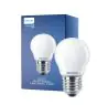 Philips Master Value LED Lustre E27 Ball Frosted 3.4W 470lm - 927 Extra Warm White | Best Colour Rendering - Dimmable - Replaces 40W