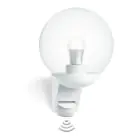 Steinel Wall Light Outdoor L 585 White | E27 Max 60W - Motion and Light Sensor 